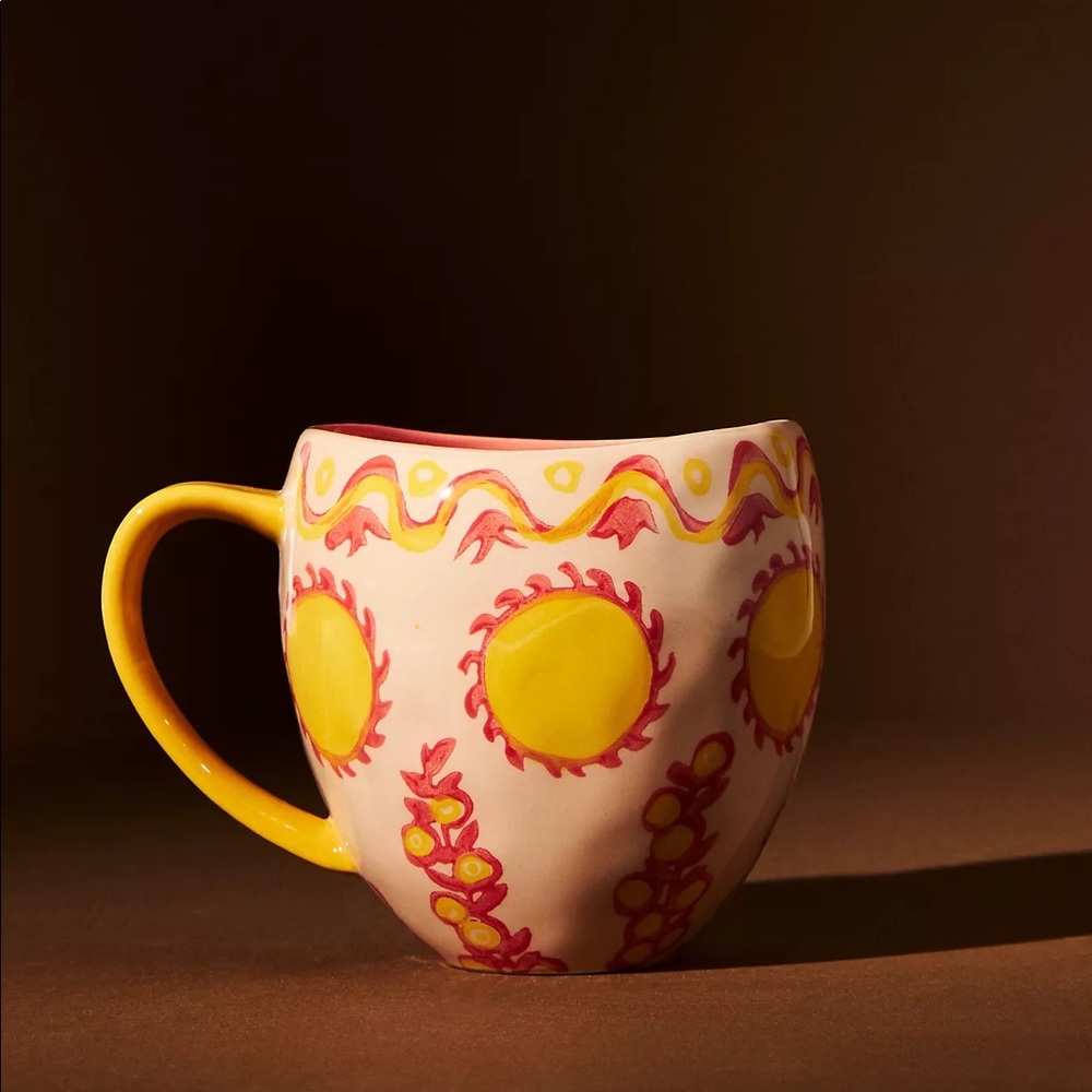 Anthropologie BRAND NEW, Nyla Mug Set of 2